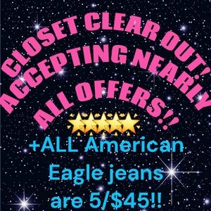 💲!!BIG SUMMER BLOWOUT!!💲